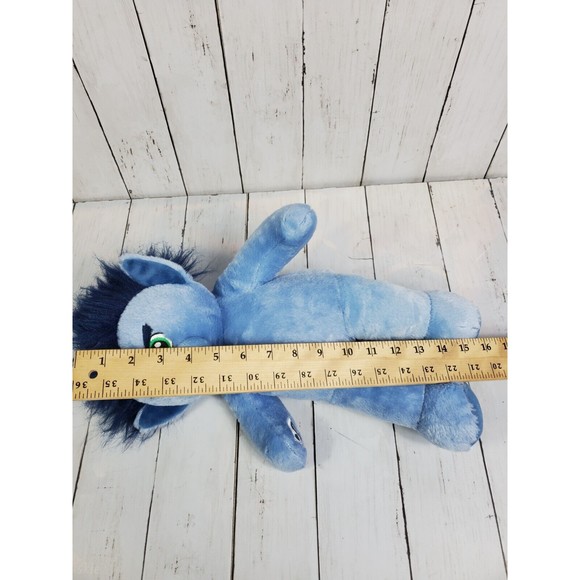 Build A Bear Vampire Teddy Blue 16" Dracula Teddy Bear Blue Hair BAB CLEAN! - Picture 15 of 15